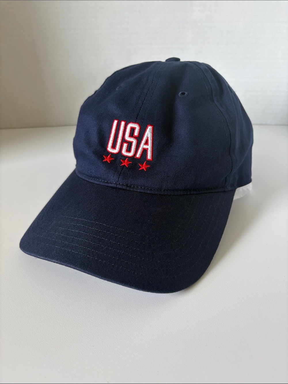 Under Armour Navy Kids USA Cap with‎ Red Embroidery